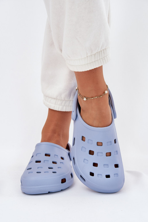 Women's Foam Slippers LEMIGO 806 Blue Women's Foam Slippers LEMIGO 806 Blue