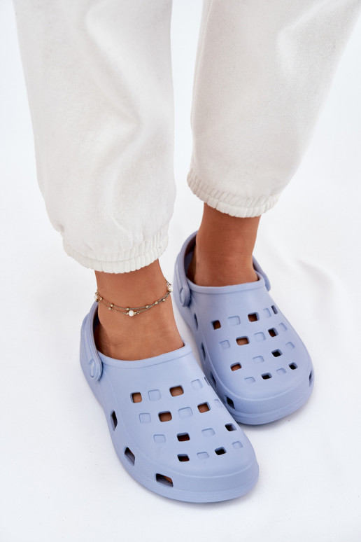 Women's Foam Slippers LEMIGO 806 Blue Women's Foam Slippers LEMIGO 806 Blue