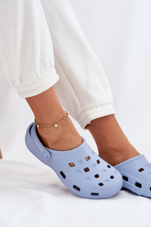 Women's Foam Slippers LEMIGO 806 Blue Women's Foam Slippers LEMIGO 806 Blue