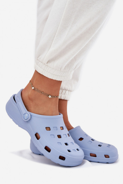 Women's Foam Slippers LEMIGO 806 Blue Women's Foam Slippers LEMIGO 806 Blue