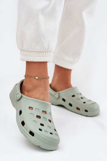 Ladies Foam Slippers Mint LEMIGO 806