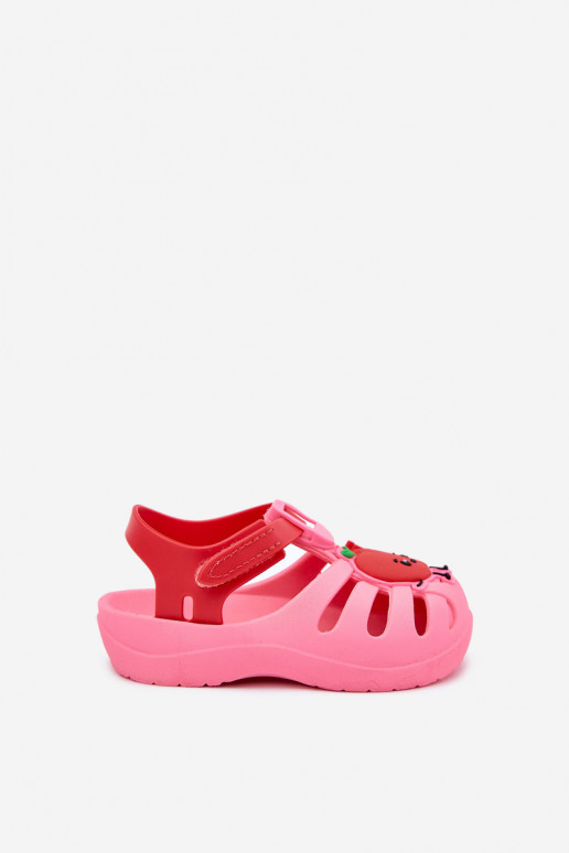 Children's Velcro Sandals Fruits 83615 Ipanema Summer XIV Pink-Red Children's Velcro Sandals Fruits 83615 Ipanema Summer XIV Pink-Red