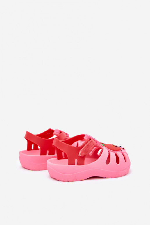 Children's Velcro Sandals Fruits 83615 Ipanema Summer XIV Pink-Red Children's Velcro Sandals Fruits 83615 Ipanema Summer XIV Pink-Red