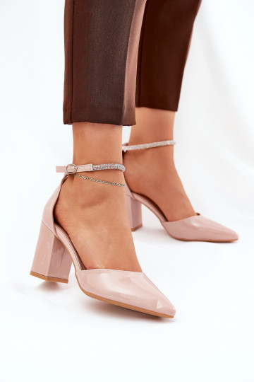 Patented pumps with pointed...