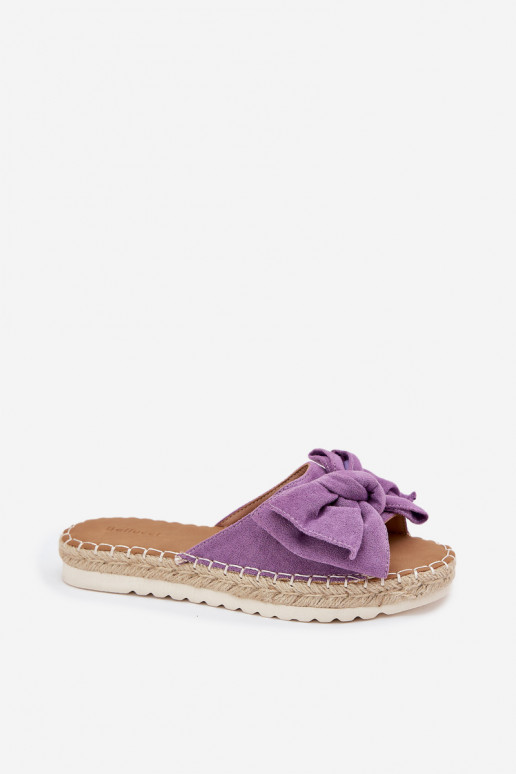 Womens Platform Sandals With Weaving And Bow Purple Alpireda Womens Platform Sandals With Weaving And Bow Purple Alpireda