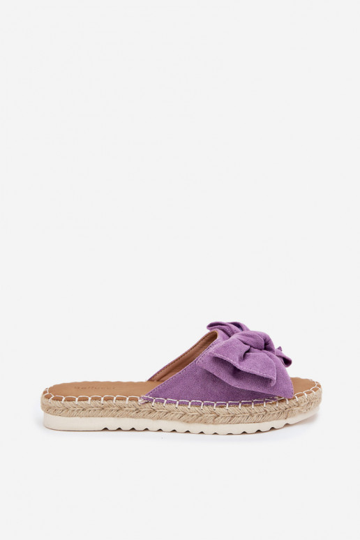 Womens Platform Sandals With Weaving And Bow Purple Alpireda Womens Platform Sandals With Weaving And Bow Purple Alpireda