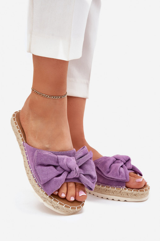 Womens Platform Sandals With Weaving And Bow Purple Alpireda Womens Platform Sandals With Weaving And Bow Purple Alpireda