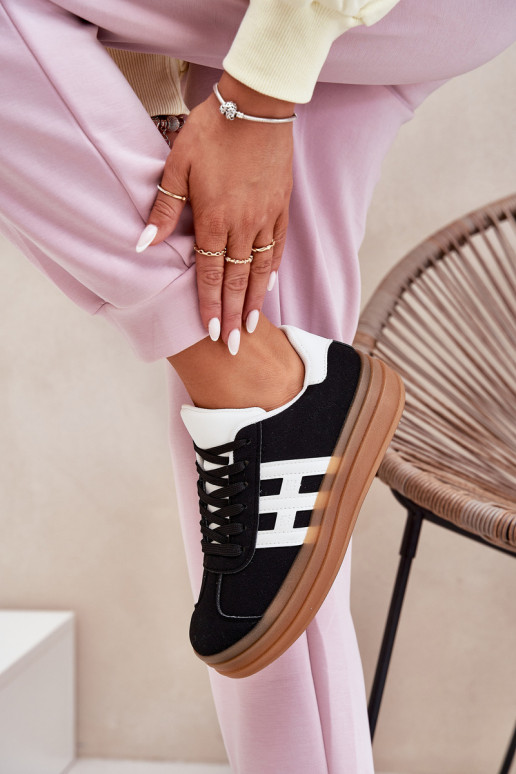 Women's Platform Sneakers Black Syliyana Women's Platform Sneakers Black Syliyana