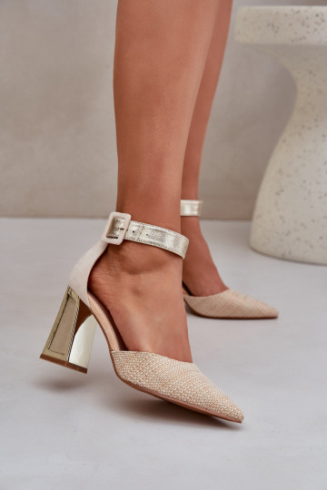 Heels With Pointed Toes...