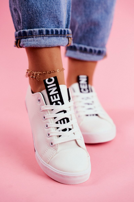 Trampki Damskie Klasyczne Czarne Ville