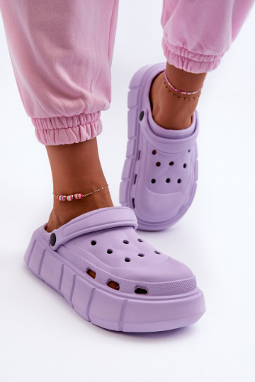 Women's Foam Platform Purple Beckett 2