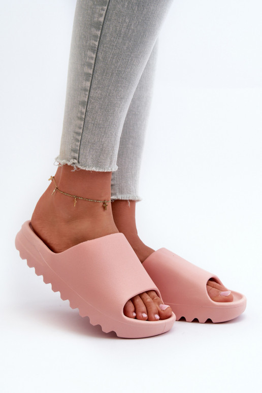 Stylish Platform Sandals in Pink Estella Stylish Platform Sandals in Pink Estella