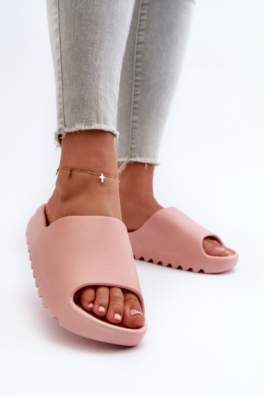 Stylish Platform Sandals in Pink Estella Stylish Platform Sandals in Pink Estella