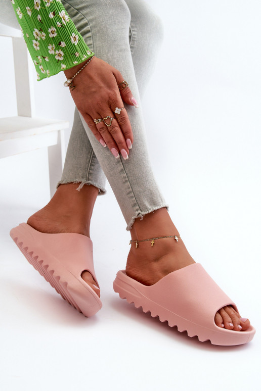Stylish Platform Sandals in Pink Estella Stylish Platform Sandals in Pink Estella