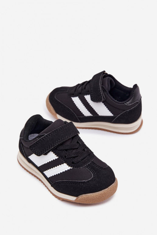 Children's Sneakers Sports Shoes With Velcro Black Viona Children's Sneakers Sports Shoes With Velcro Black Viona