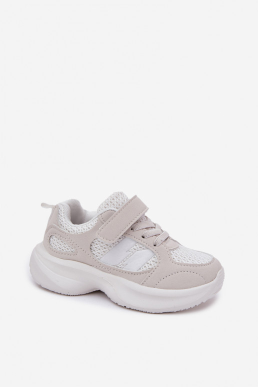 Children's Sports Shoes Sneakers With Velcro White Selinea Children's Sports Shoes Sneakers With Velcro White Selinea