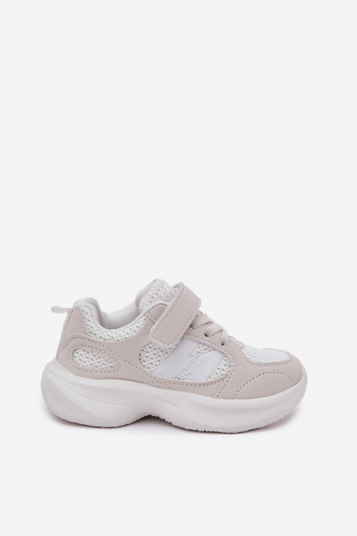 Buty Sportowe Sneakersy Dziecięce Na Rzep Białe Selinea Buty Sportowe Sneakersy Dziecięce Na Rzep Białe Selinea