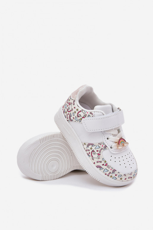 Children's sneakers sports shoes unicorns white Thalia Children's sneakers sports shoes unicorns white Thalia