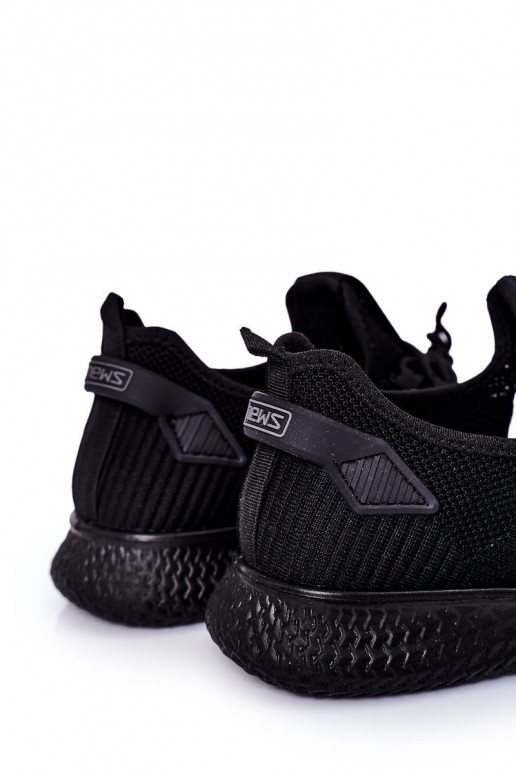 Men's Sporty Slip-On Shoes Black Ryan