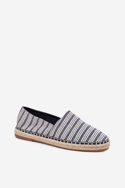 Men's espadrilles with weaving navy Daniell