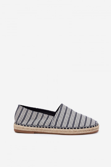 Men's espadrilles with weaving navy Daniell 2