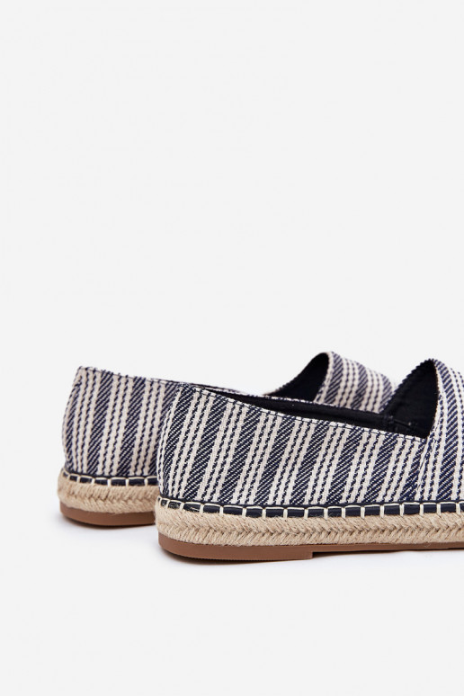 Men's espadrilles with weaving navy Daniell