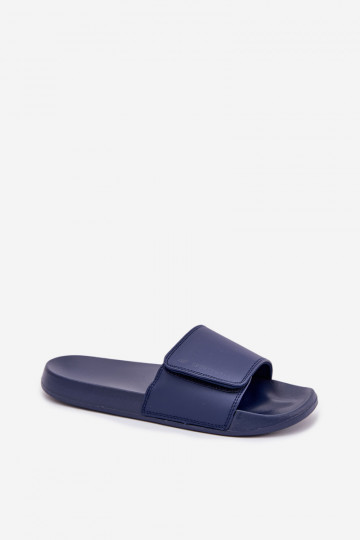 Klapki Męskie 4FMM00FFLIM032-31S Granatowe