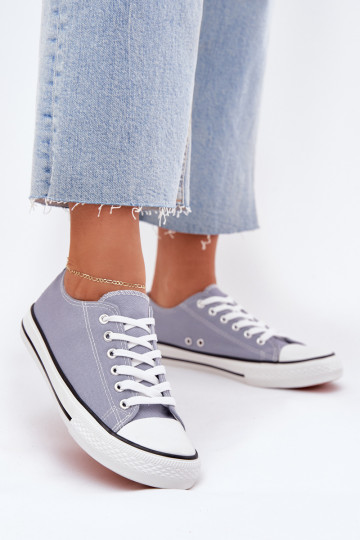 Women's Classic Sneakers Blue Omerta