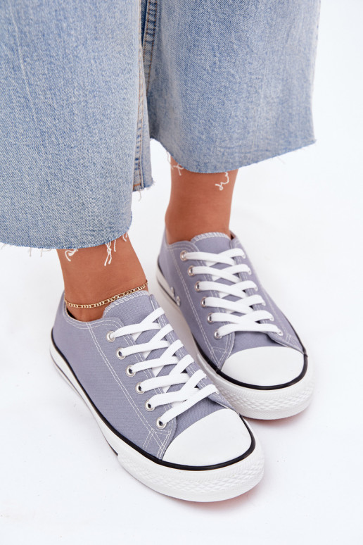 Women's Classic Sneakers Blue Omerta