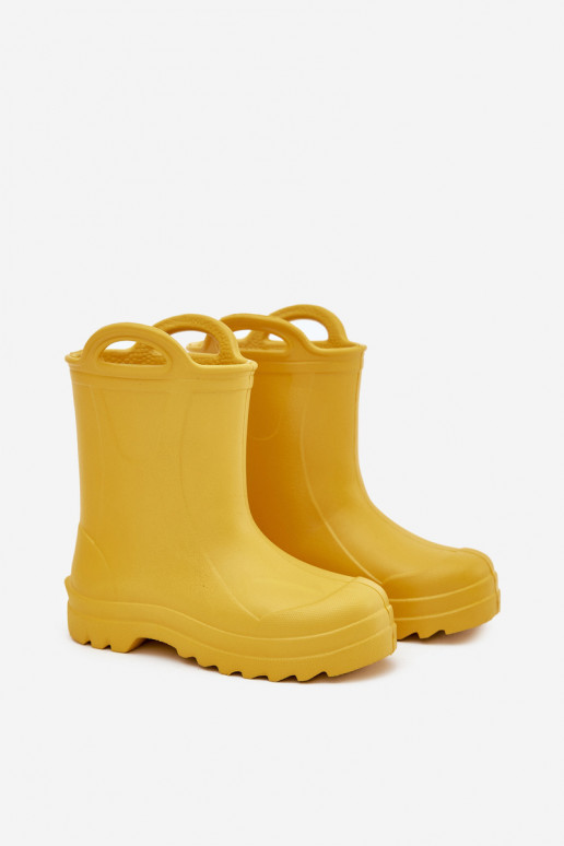 Children's Rain Boots LEMIGO DOGGY 735 Yellow