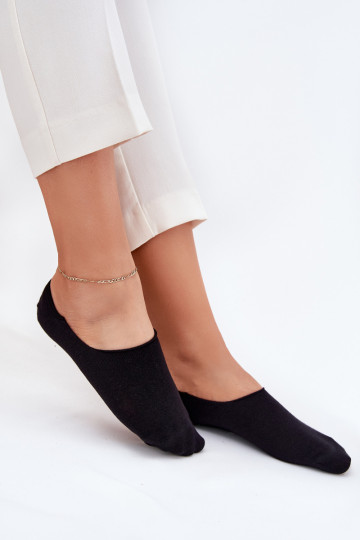 Ladies Microstop Bamboo Socks Black