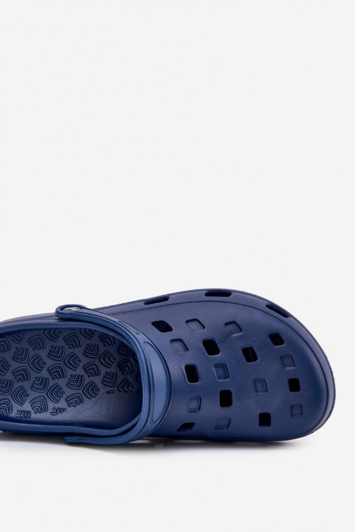 Men's Foam Slippers Navy LEMIGO 807 Men's Foam Slippers Navy LEMIGO 807