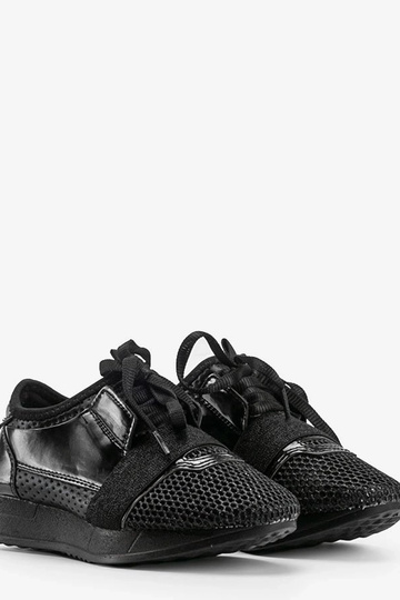 Czarne sneakersy dziecięce... 2