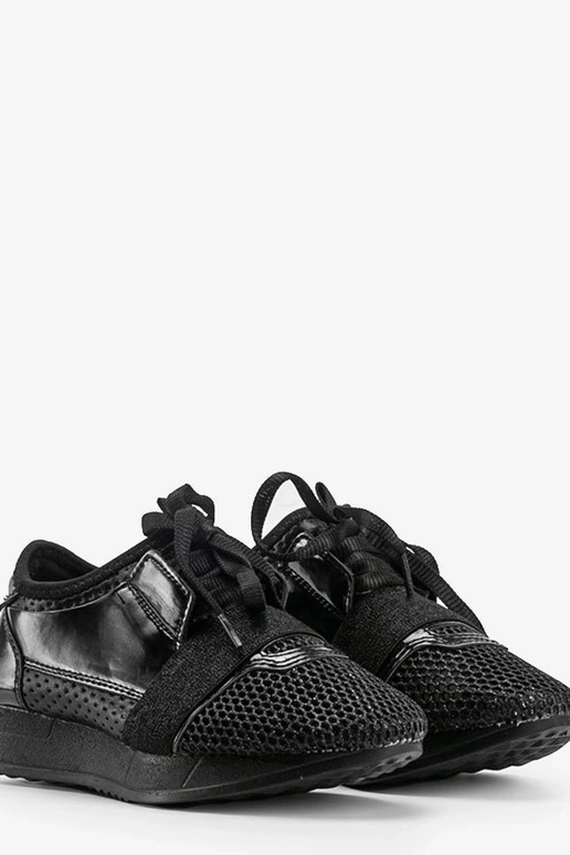 Czarne sneakersy dziecięce Kelli