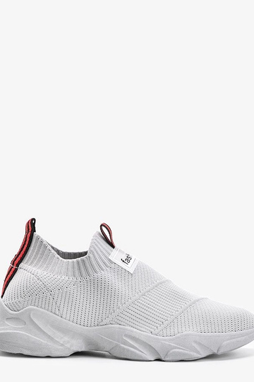 Szare sneakersy sportowe Justice