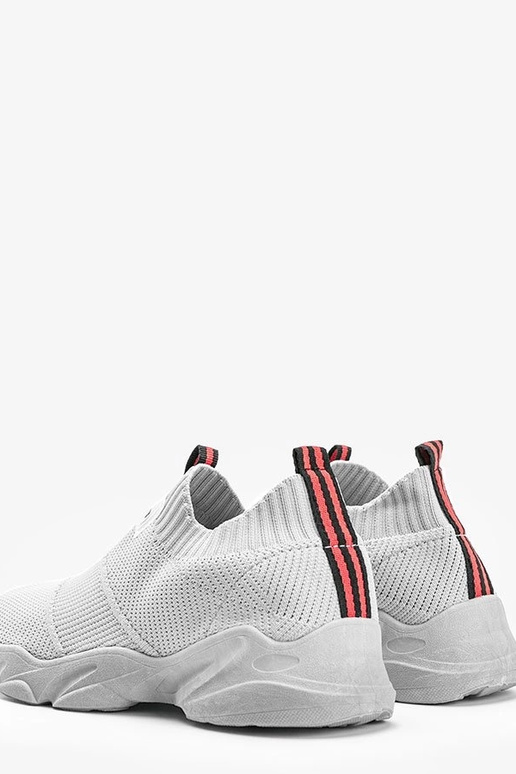 Szare sneakersy sportowe Justice