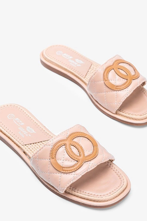 Bezowe klapki damskie Ypsy