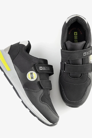 BIG STAR Czarne dziecięce sneakersy 2