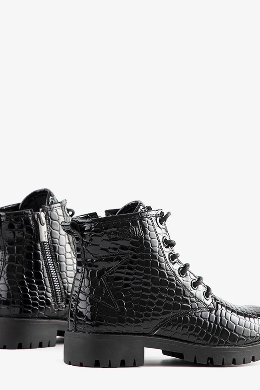 BIG STAR Czarne dziecięce botki BIG STAR Czarne dziecięce botki