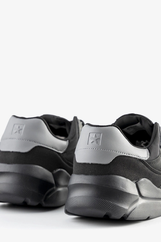 Black men's sneakers Big Star Croteau