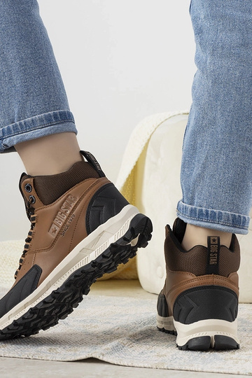 Brown trekking shoes Big... 2