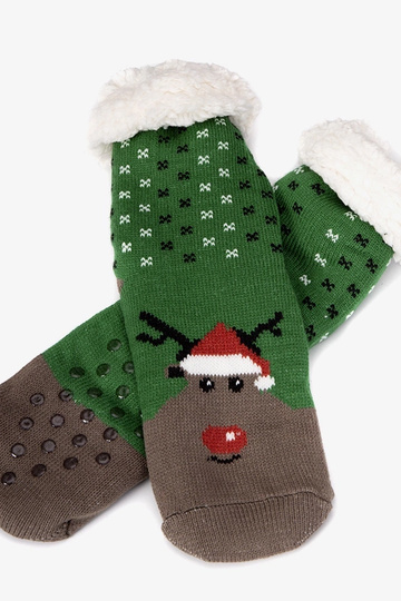 Green insulated socks with... 2