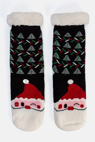 Black insulated socks with...