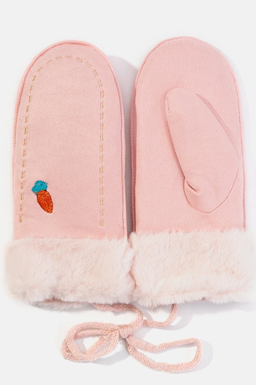 Pink kid gloves Carrot