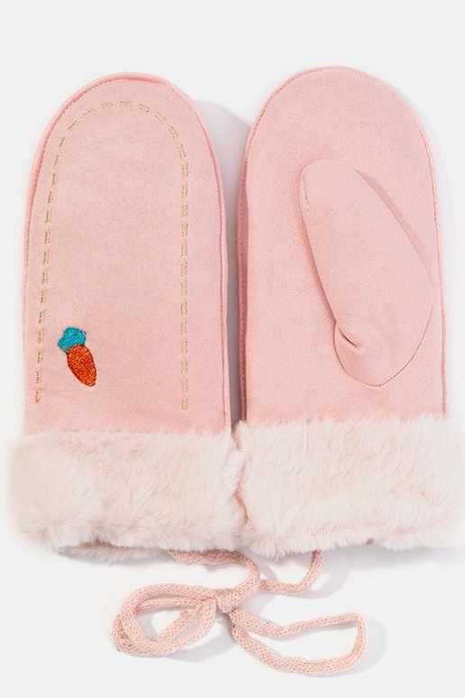 Pink kid gloves Carrot