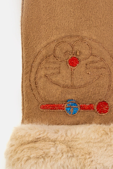 Brown kid gloves Kitty 2