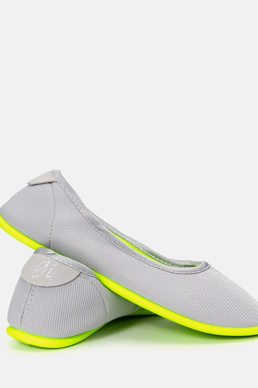 Grey and green children's ballerinas... Grey and green children's ballerinas...