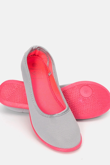 Grey and pink children's ballerinas Geneseo 2