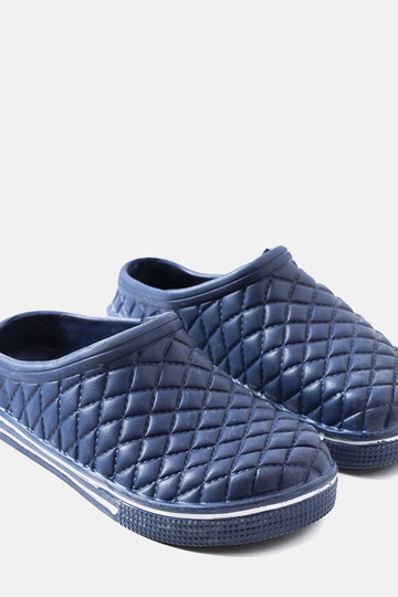 Navy-blue crocs slides Caltare