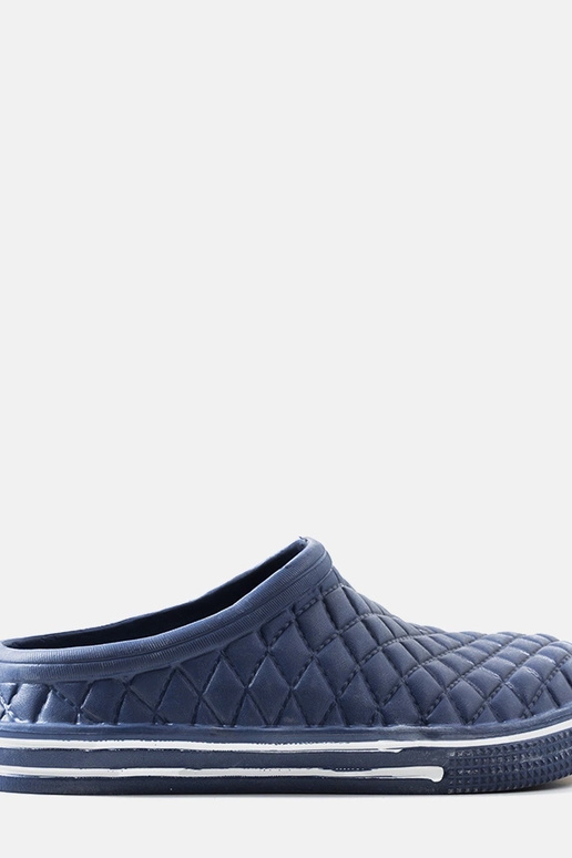 Navy-blue crocs slides Caltare